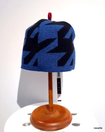 20211123 131211 scaled hat-patterned pepito Cap original - blue / black without lining, made of wool yarn 80% + 20% PES. Prewashed. Made with love in Czech republic. Hand made ! Because we make caps from our waste generated during the production of collections, the cap is never absolutely the same, each piece is original. Cap original - blue / black without lining, made of wool yarn 80% + 20% PES. Prewashed. Made with love in Czech republic. Hand made ! Because we make caps from our waste generated during the production of collections, the cap is never absolutely the same, each piece is original.
