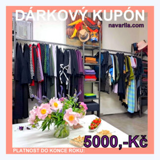 DÁRKOVÝ POUKAZ v hodnotě 5000,-CZK